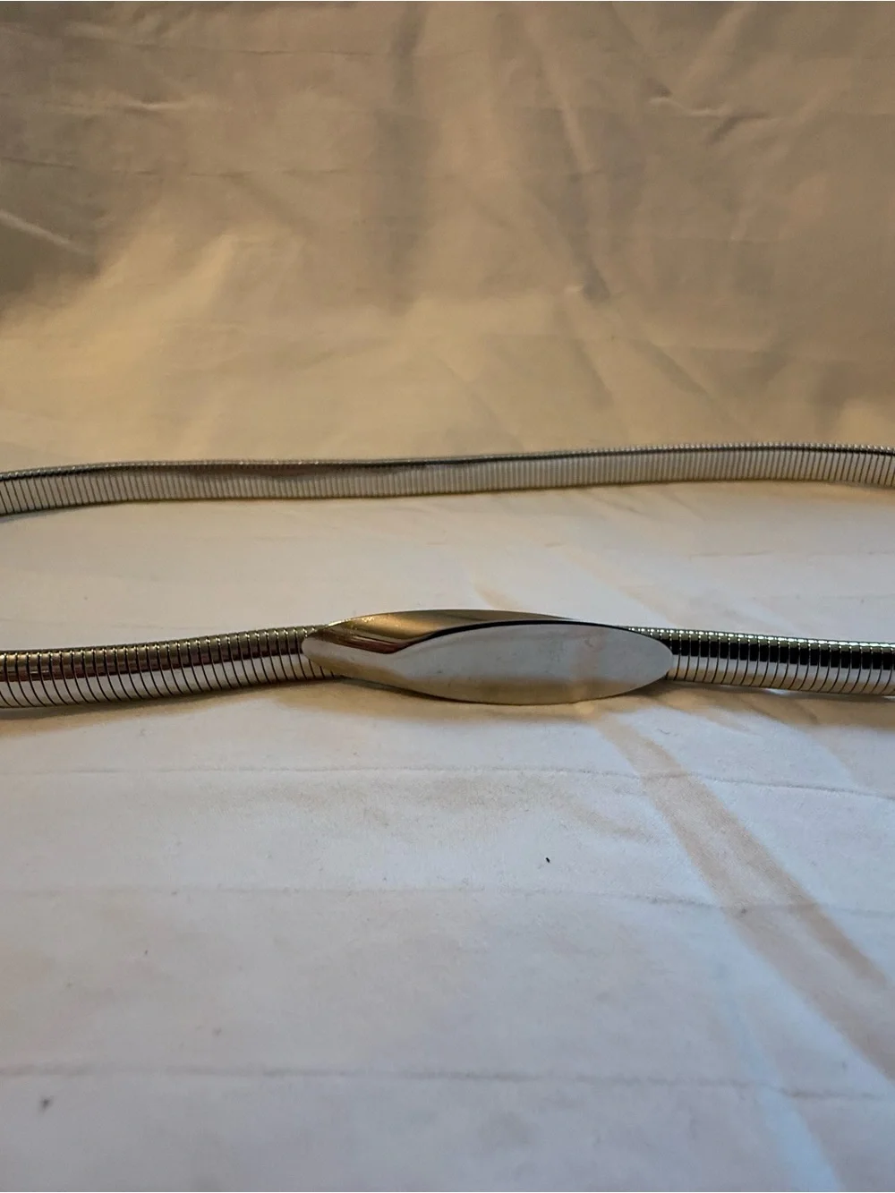 Sterling Silver Omega Snake Chain Belt